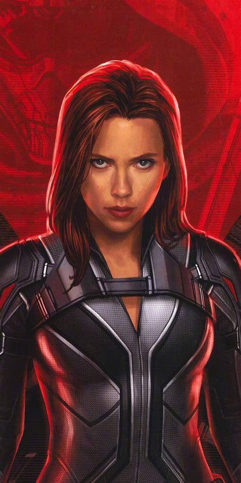 1080x2160 Black Widow 2020 Movie Art Wallpaper Black Widow Avengers