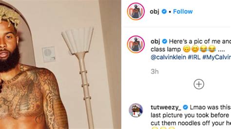 Odell Beckham Jr Is Being A Complete Creep On Instagram And Weirdly