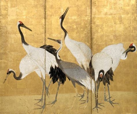 Cranes Circa 1770 Circa 1772 By Maruyama Ōkyo Japanese Painting