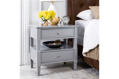 3 $ inexpensive fabric stores, home decor, art supplies. Safavieh Jenson Two Drawer Night Stand | Ashley Furniture ...