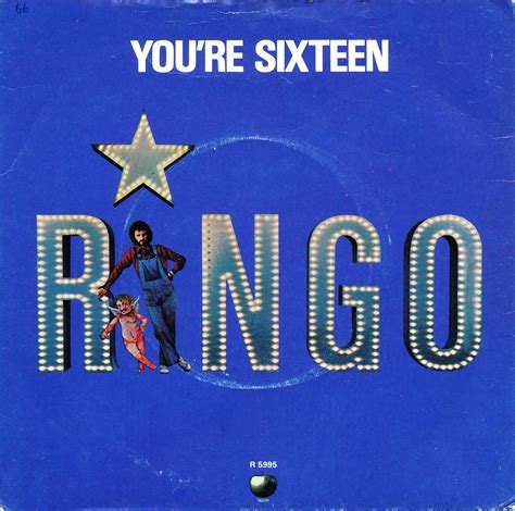Ringo Starr Sweet Sixteen Picture Sleeve From 1st Uk Issue Beatles