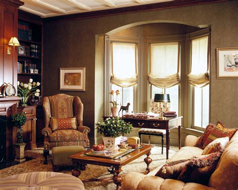 Your living room window stock images are ready. Library 2 - Traditional - Living Room - new york - by ...