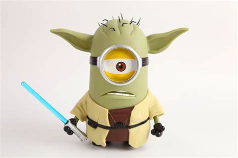 Minions Master Yoda Action Figure Despicable Me Minions Star Wars