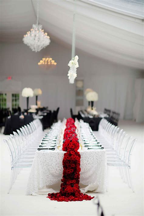 Black And White Modern Wedding With Unique Details In Cincinnati White Wedding Decorations