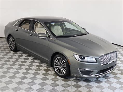 2017 Mkz Hybrid Magnetic Gray Metallic Certified Pre Owned Lincoln