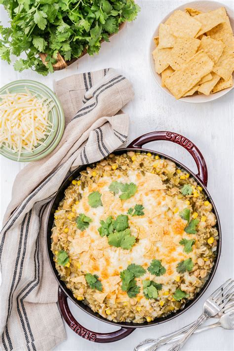 One Pot Cheesy Mexican Rice And Beans Skillet Jen