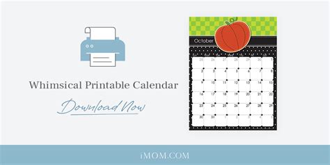Cute Printable Calendars For Moms Imom Cute Printable