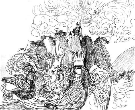 Fairy Tales Of Brothers The Grimm Drawing By Oleg Bekhterev