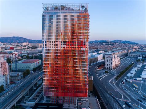 La Marseillaise Skyscraper By Jean Nouvel Facade Architecture