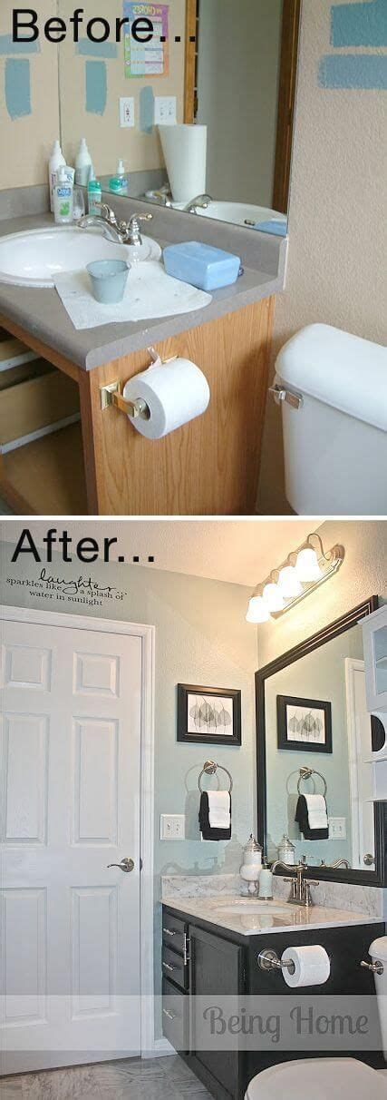 28 Before And After Budget Friendly Bathroom Makeovers To Inspire Your