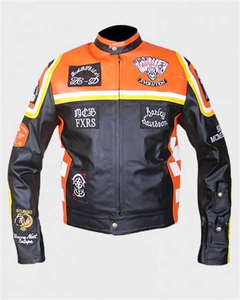 The Marlboro Man Mickey Rourke Harley Davidson Motorcycle Jacket
