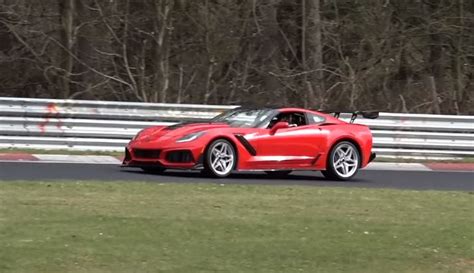 Corvette Zr Setting Nurburgring Lap Time Aims At Porsche Gt