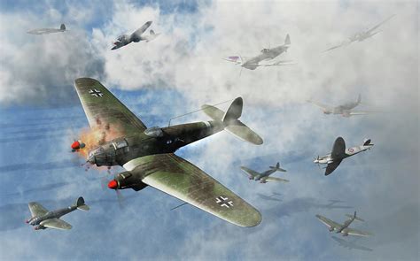 German Heinkel He 111 Bombers Photograph By Mark Stevenson Pixels