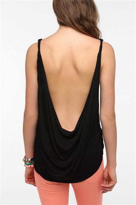 How To Wear Open Back Tops Fashion Backless Shirt Clothes