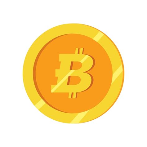 Premium Vector Golden Bitcoin Coin Crypto Currency Golden Coin