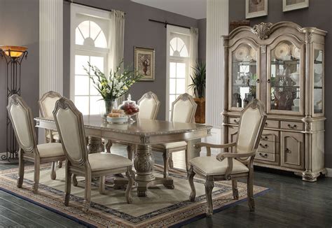Sort by price rating bestsellers. Chateau De Ville Dining Room Set (Antique White) Acme ...