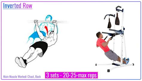 Best Power Tower Workout Routine 9 Exercises And 50 Minutes Quick