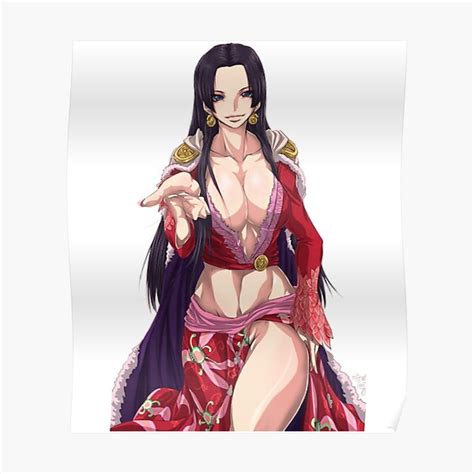 Boa Hancock Points At You Poster For Sale By Sesshomaru87 Redbubble
