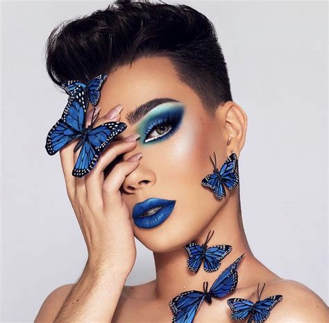 Beauty youtuber james charles (left) and his mentor tati westbook are currently involved in an online falling out.casey chin; Pin by Vanessa Goytia on Makeup inspo | Makeup designs, Butterfly makeup, Creative makeup