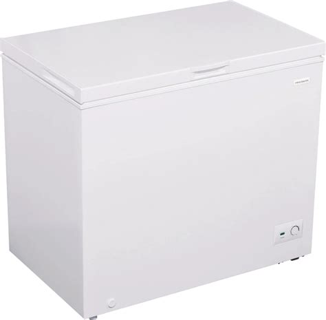 frigidaire 7 cu ft manual defrost chest freezer white in the chest freezers department at