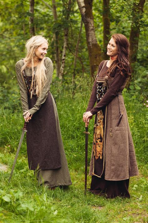 Viking Dresses Viking Dress Viking Woman Viking Garb