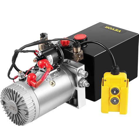 Buy Mophorn Hydraulic Pump Quart Hydraulic Power Unit Single Acting Hydraulic Pump V DC