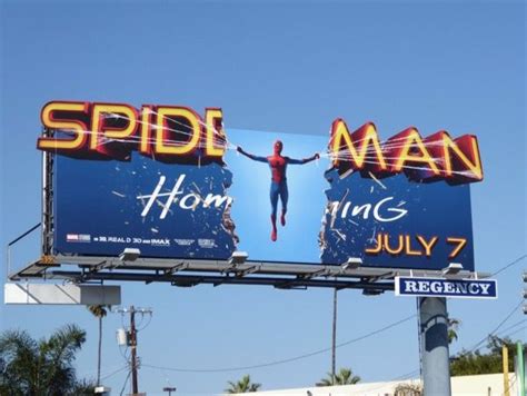 Spider Man Homecoming Special Extension Billboard Outdoor Advertising