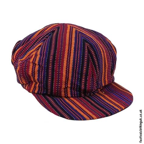 Applejack Cap Multicoloured Festival Hats The Festival Clothing Co