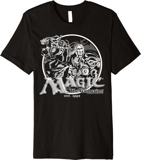 Magic The Gathering Retro Logo Premium T Shirt Clothing