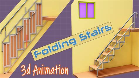 Folding Staircase Youtube
