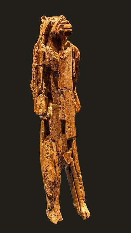 Löwenmensch Figurine The Oldest Known Zoomorphic Animal Shaped