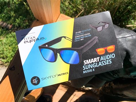 titan eyeplus smart audio sunglasses musig x unboxing and first impressions