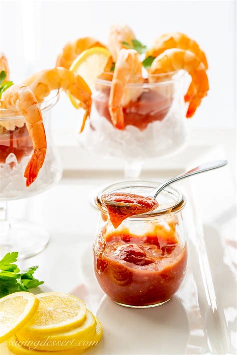 Shrimp Cocktail Saving Room For Dessert