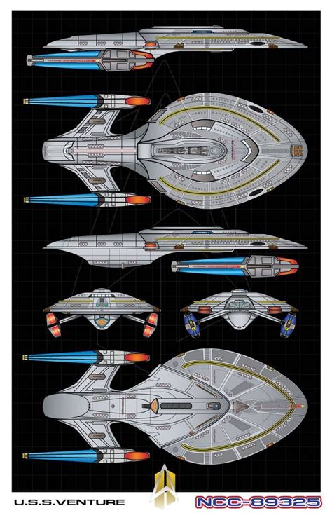 Ussventure By Stourangeau Star Trek Starships Star Trek Ships