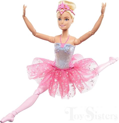 Barbie Dreamtopia Twinkle Lights Ballerina Doll Blonde With Light Up