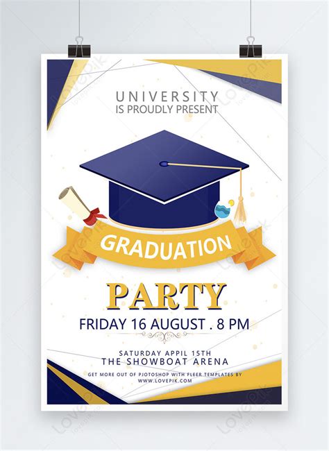 Graduation Poster Template Imagepicture Free Download 450000391
