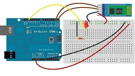 Bluetooth Module With Arduino Uno Posetke