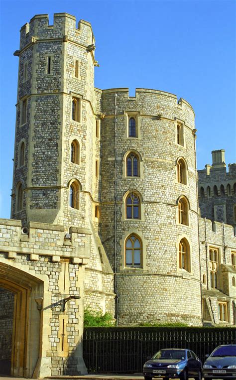 Royal Castle Windsor England Editorial Image Image Of History