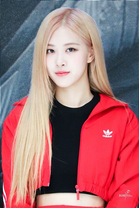 Check out full gallery with 44 pictures of blackpink. ROSÉ_BAR🌹 on in 2020 | Blackpink, Rose adidas, Blackpink ...