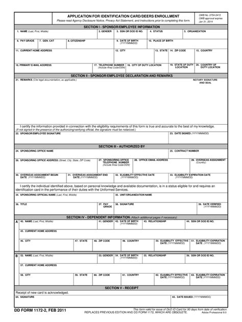 Dd Form 1172 Milconnect