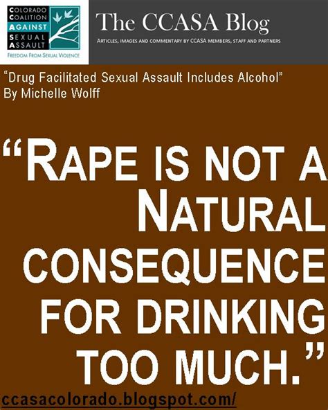 Drug Facilitated Sexual Assault Includes Alcohol Colorado Coalition Against Sexual Assault