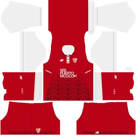 Los kits son actualizables, si el equipo oficial hace alguna modificación a sus kits. (DLS) Sevilla FC Kit Fantasy