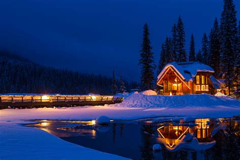 Emerald Lake Lodge British Columbia Canada Private Islands For Rent