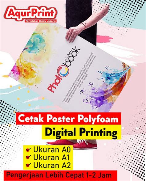 Cetak Poster Polyfoam Digital Printing Jakarta Aqur Print Percetakan