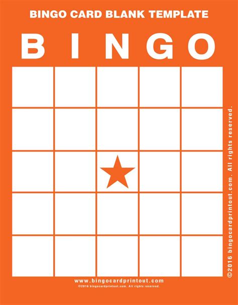 009 Bingo Card Blank Template Stirring Ideas Templates Inside Blank