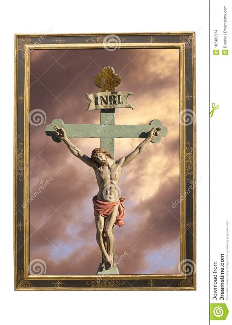 Jesus Christ Inri Stock Photo Image Of Climate Mistery 107485374