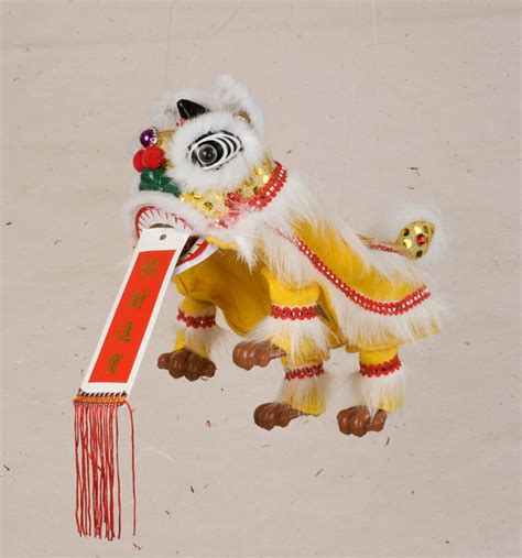 Lion String Puppet Arts And Crafts Chinese New Year New Year Lion Dance