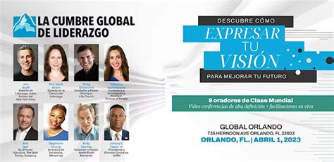 Asiste A La Cumbre Global De Liderazgo Orlando 2023 Y Construye Tu