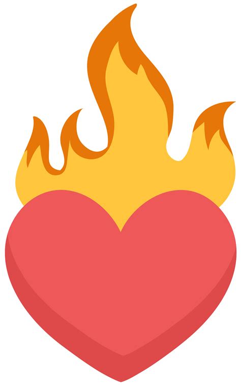 Download Free Fire Heart Vector Smoke Free Hq Image Icon Favicon