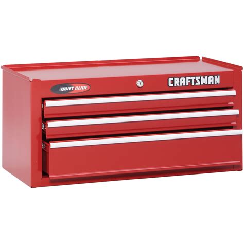 Craftsman 26 12 3 Drawer Quiet Glide™ Intermediate Tool Chest Red